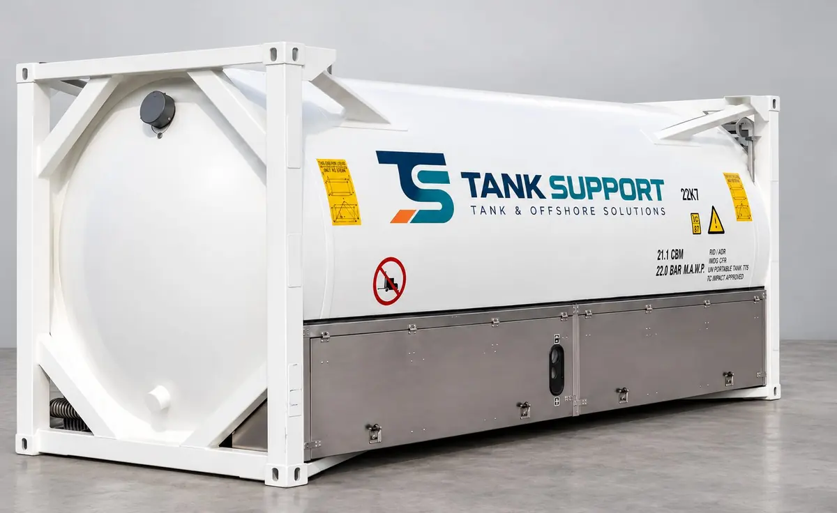Isotanque criogênico T75, foto 1 de 2