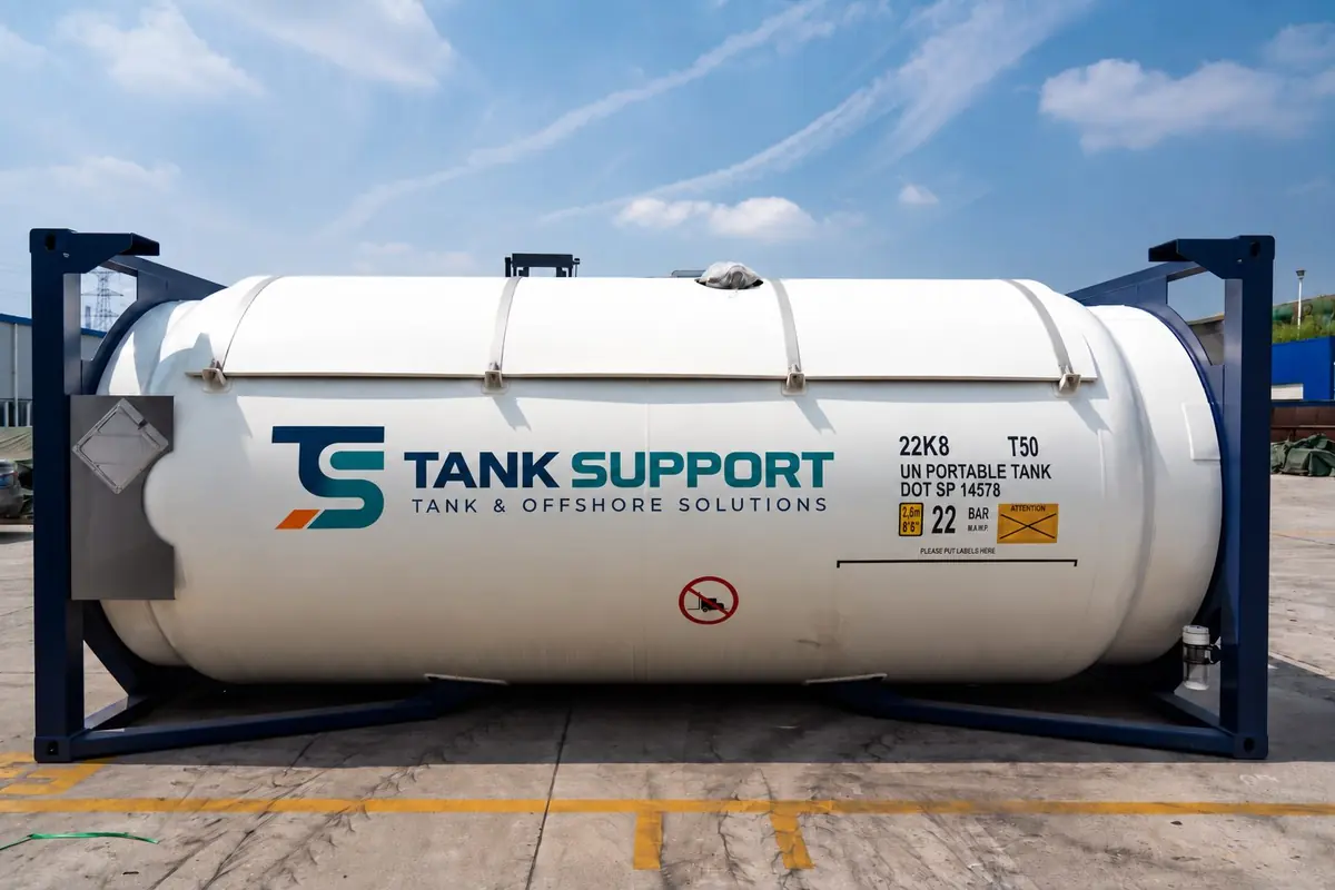 Isotanque para gás liquefeito T50